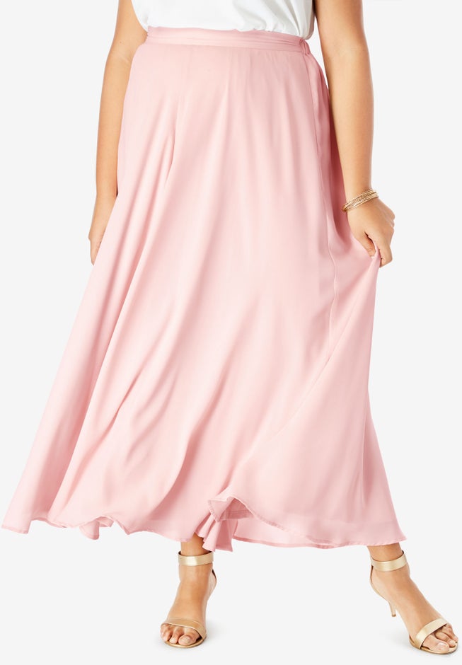 Georgette Maxi Skirt image number 0
