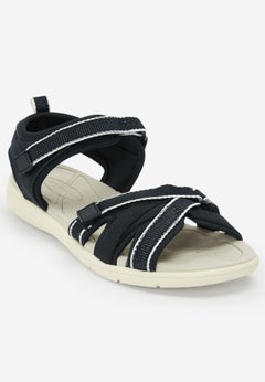 The Annora Nubuck-Like Adjustable Water Friendly Sandal