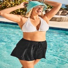 Lightweight Quick-Dry Cargo Swim Skort image number 5
