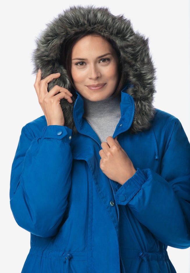 Quilt-Lined Taslon® Anorak image number 5