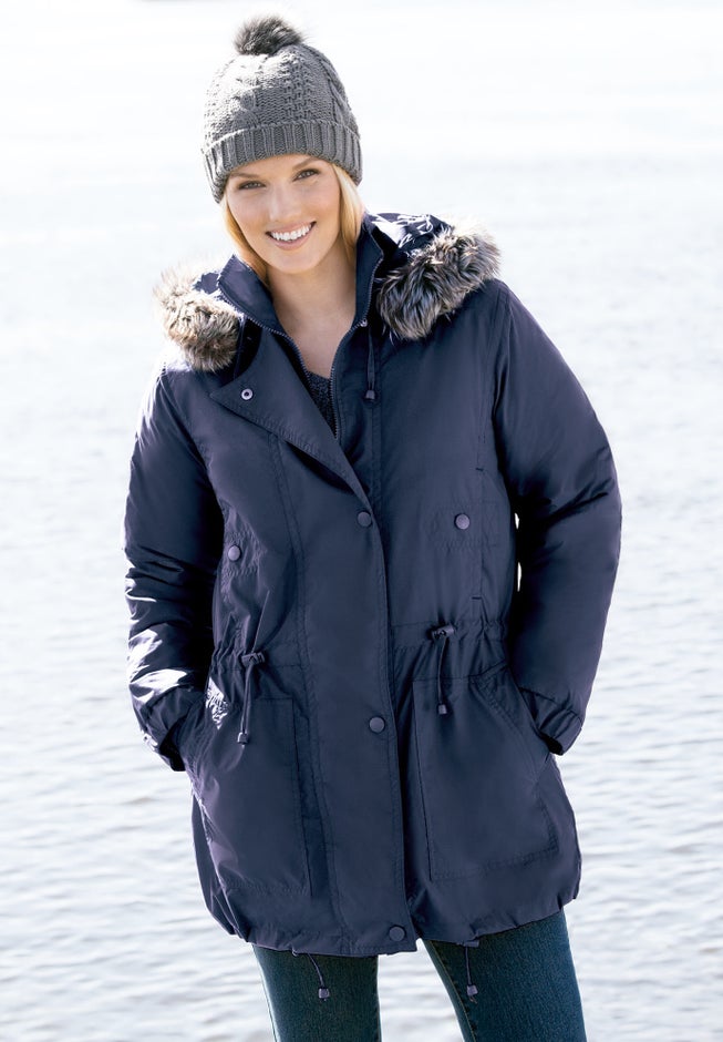 Quilt-Lined Taslon® Anorak image number 7