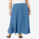 Ultrasmooth&reg; Fabric Lace Maxi Skirt image number null