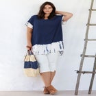 Tie-Dye Gauze Tunic image number null