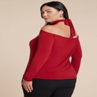 Cross Front Cut Out Top image number null