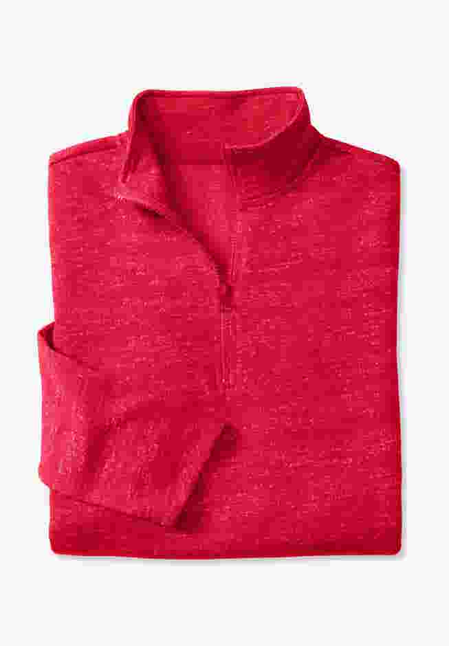 French Terry Quarter-Zip Sweatshirt image number 5
