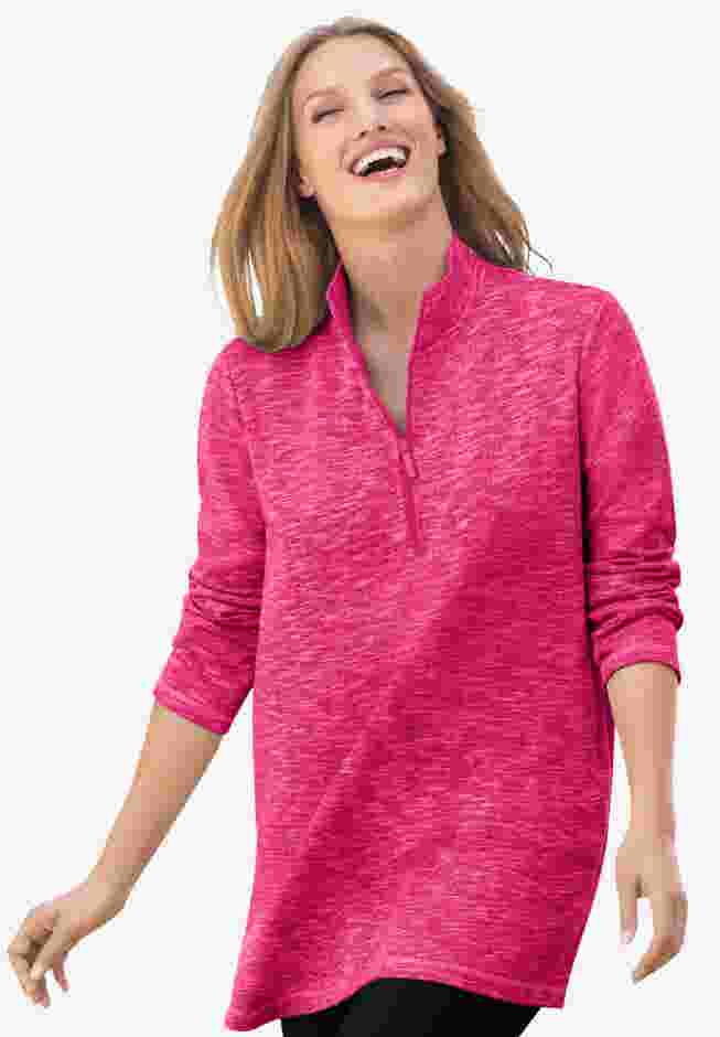 French Terry Quarter-Zip Sweatshirt image number 0