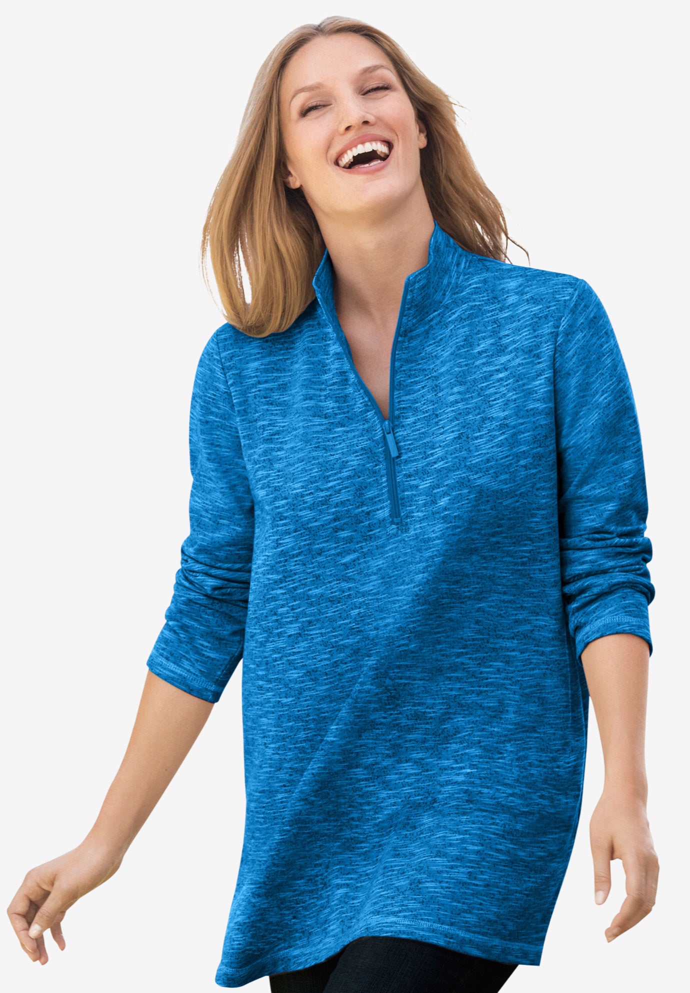 French Terry Quarter-Zip Sweatshirt image number 0