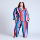 Double Breasted Oversized Shirt image number null