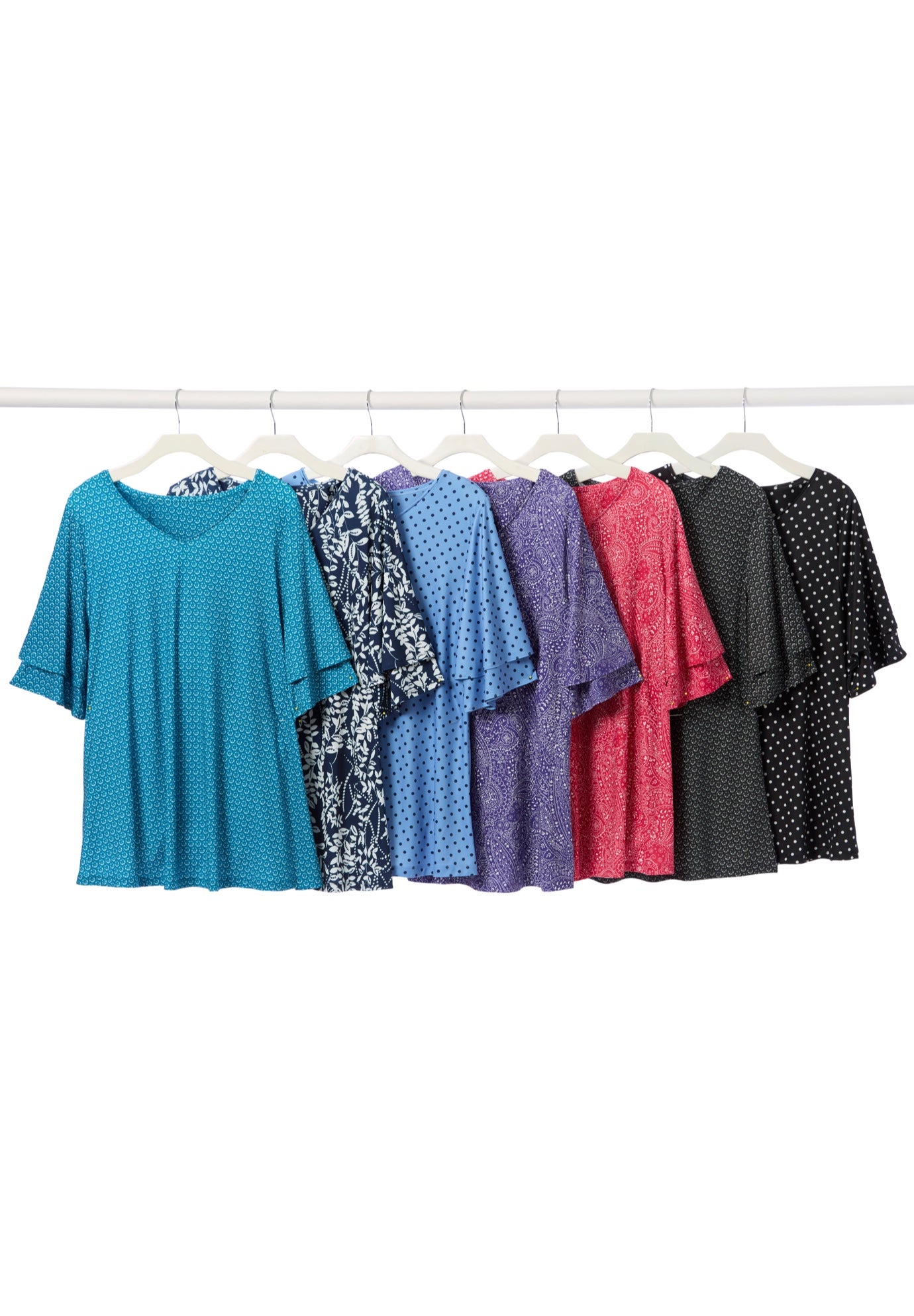 Flutter Sleeve Swing Top image number 2