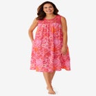 Crochet Gauze Sleeveless Lounger image number null