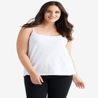 Cotton Spandex Scoop Neck Sleeveless Cami image number 0