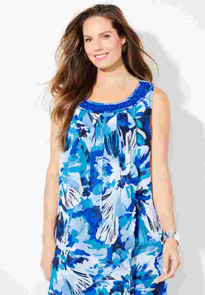Tulip Overlay Dress image number 3