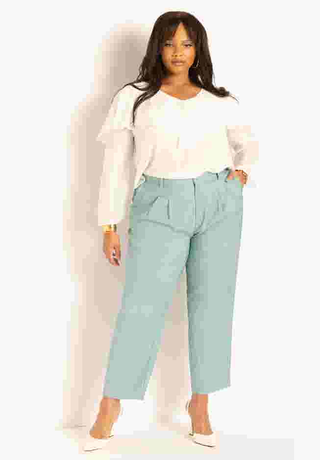 Overlay Cape Blouse image number 2