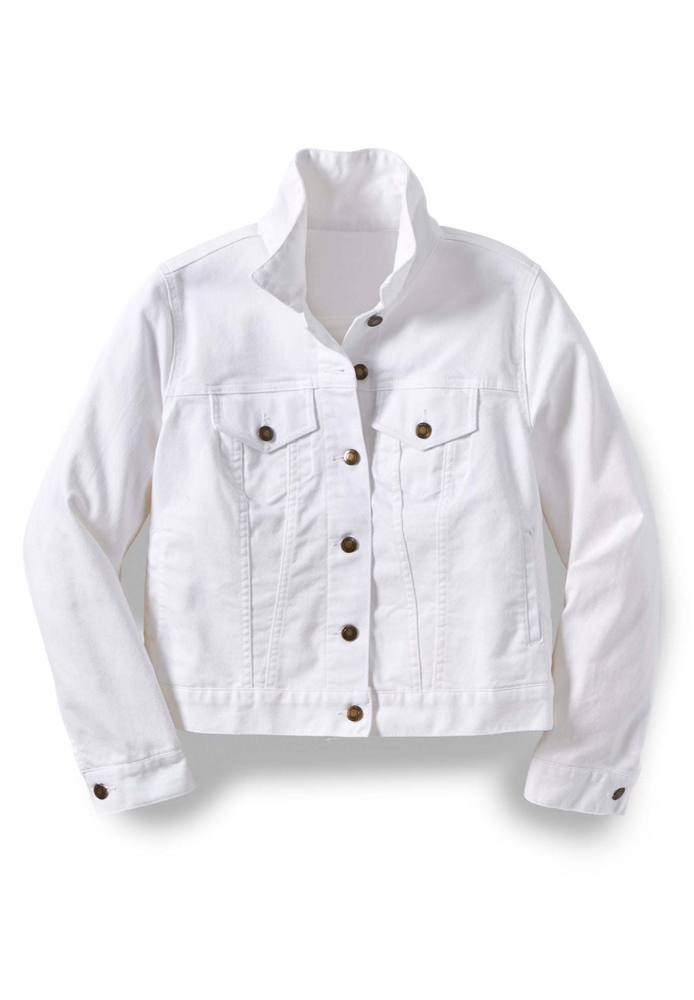 Stretch Denim Jean Jacket image number 1