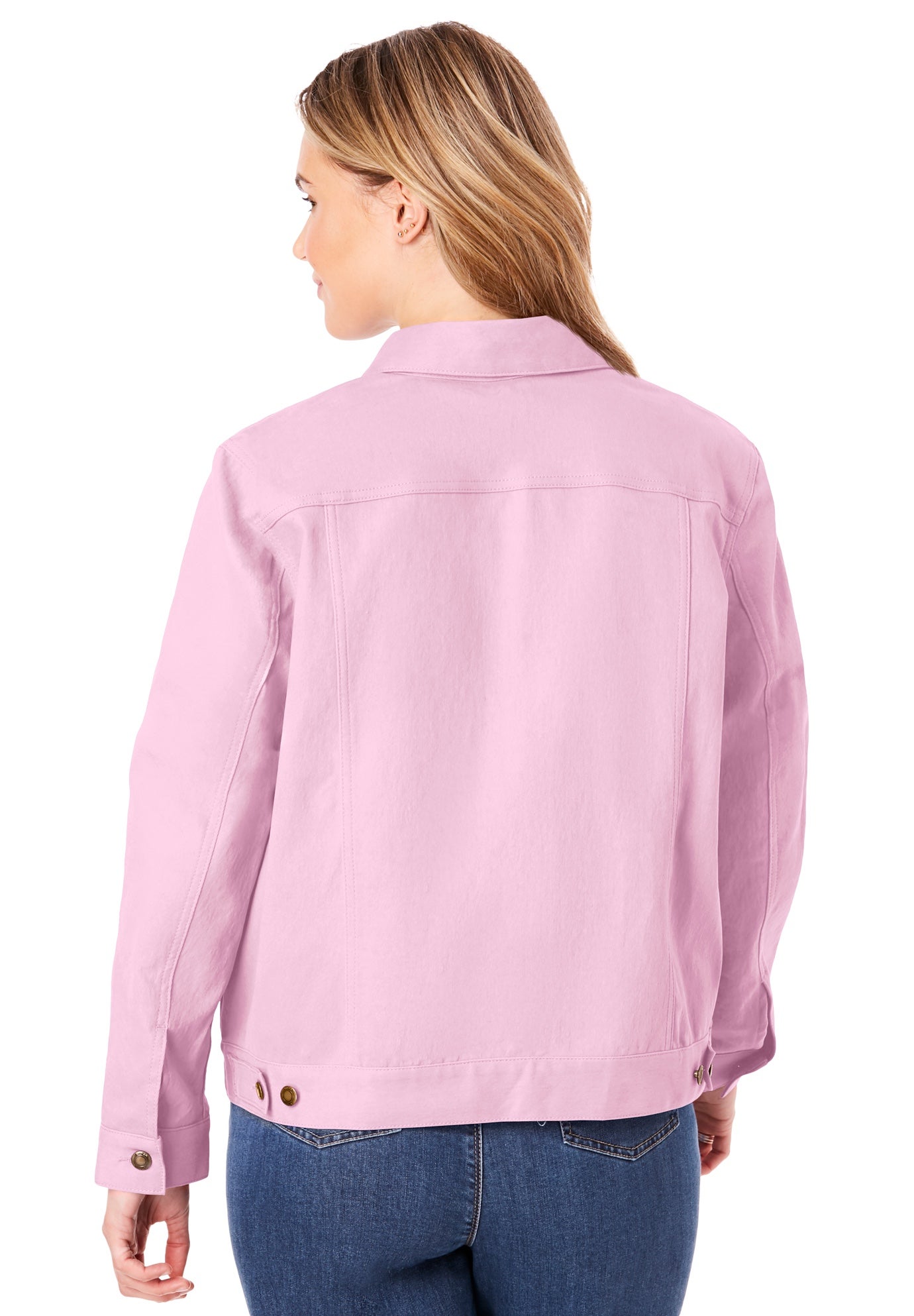 Stretch Denim Jean Jacket image number 1