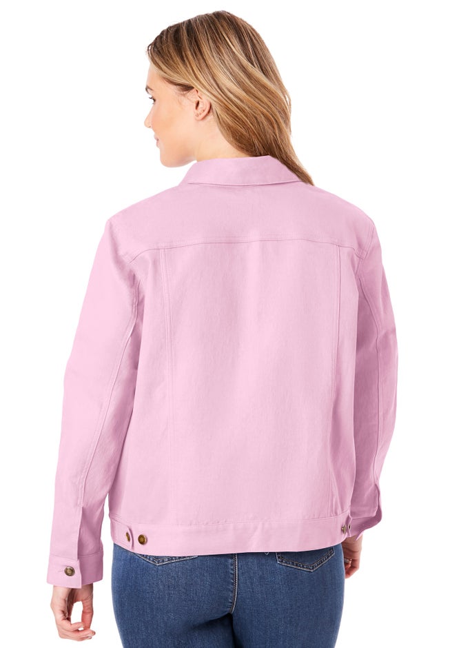 Stretch Denim Jean Jacket image number 1