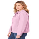 Stretch Denim Jean Jacket image number null