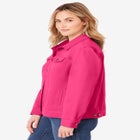 Stretch Denim Jean Jacket image number null