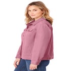 Stretch Denim Jean Jacket image number 2