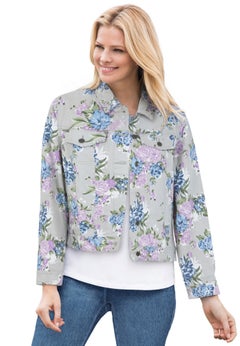 Stretch Denim Jean Jacket