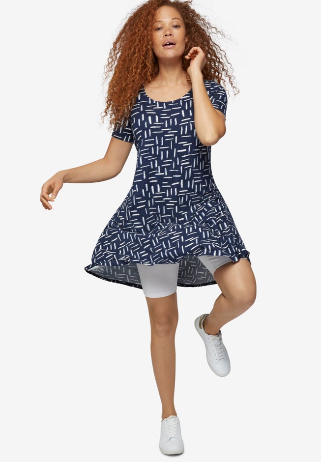 Stretch Knit Bike Shorts image number 1