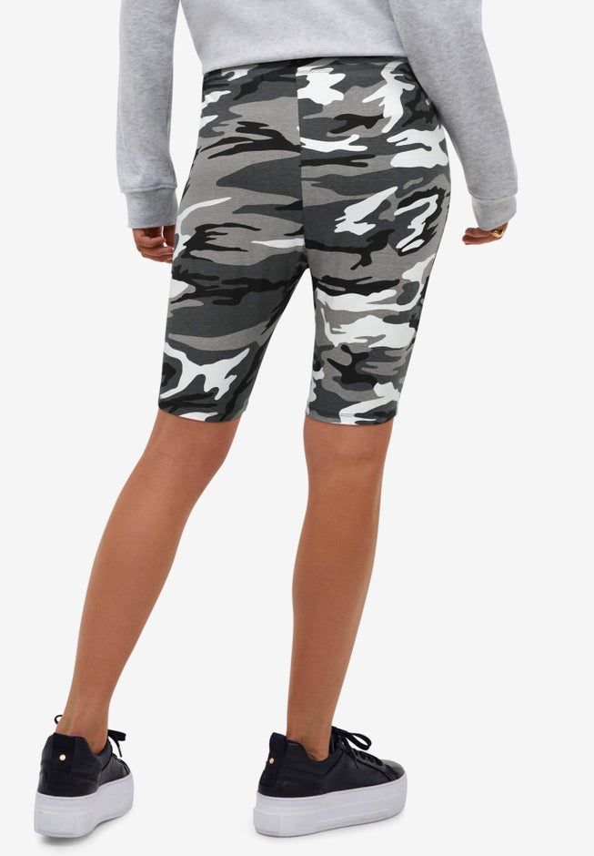 Ellos Studio Stretch Cotton Spandex Bike Shorts image number 2