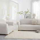 BH Studio Ikat Stretch Sofa Slipcover image number null