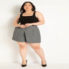 Front Pleat Skort image number null