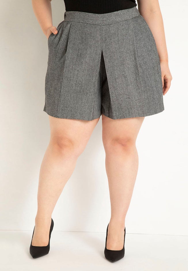 Front Pleat Skort image number 2