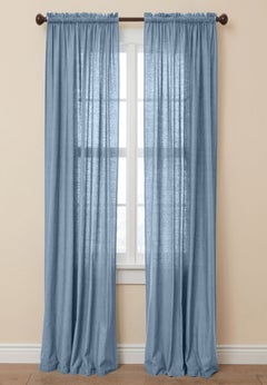 Poly Cotton Canvas Rod-Pocket Panel