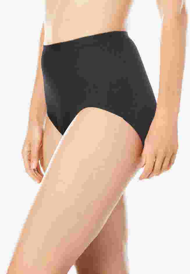 Comfort Choice® Full Coverage Stretch Cotton Brief 5-Pack image number 3