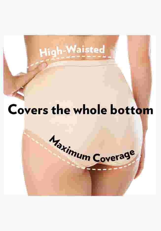 Comfort Choice® Full Coverage Stretch Cotton Brief 5-Pack image number 6