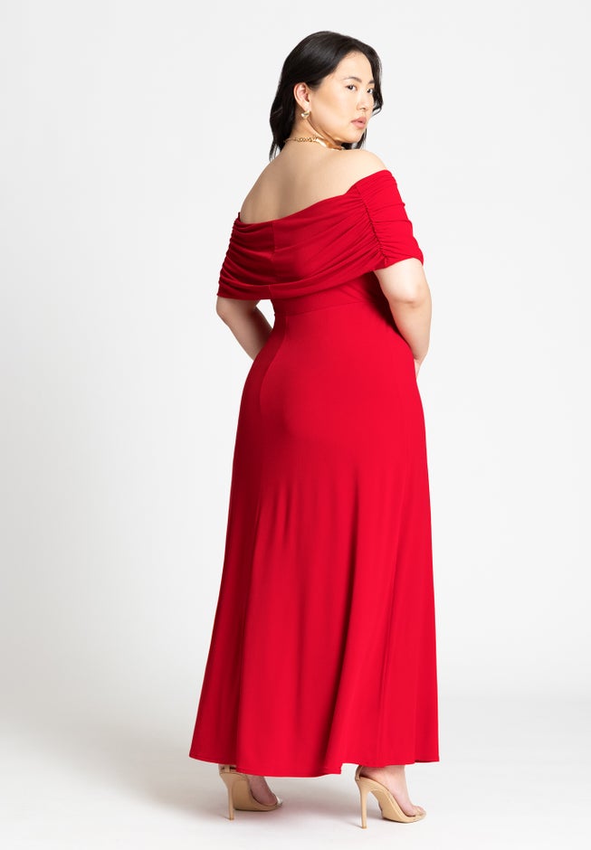 Off The Shoulder Maxi Dress image number 1