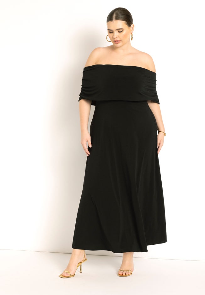 Off The Shoulder Maxi Dress image number 0