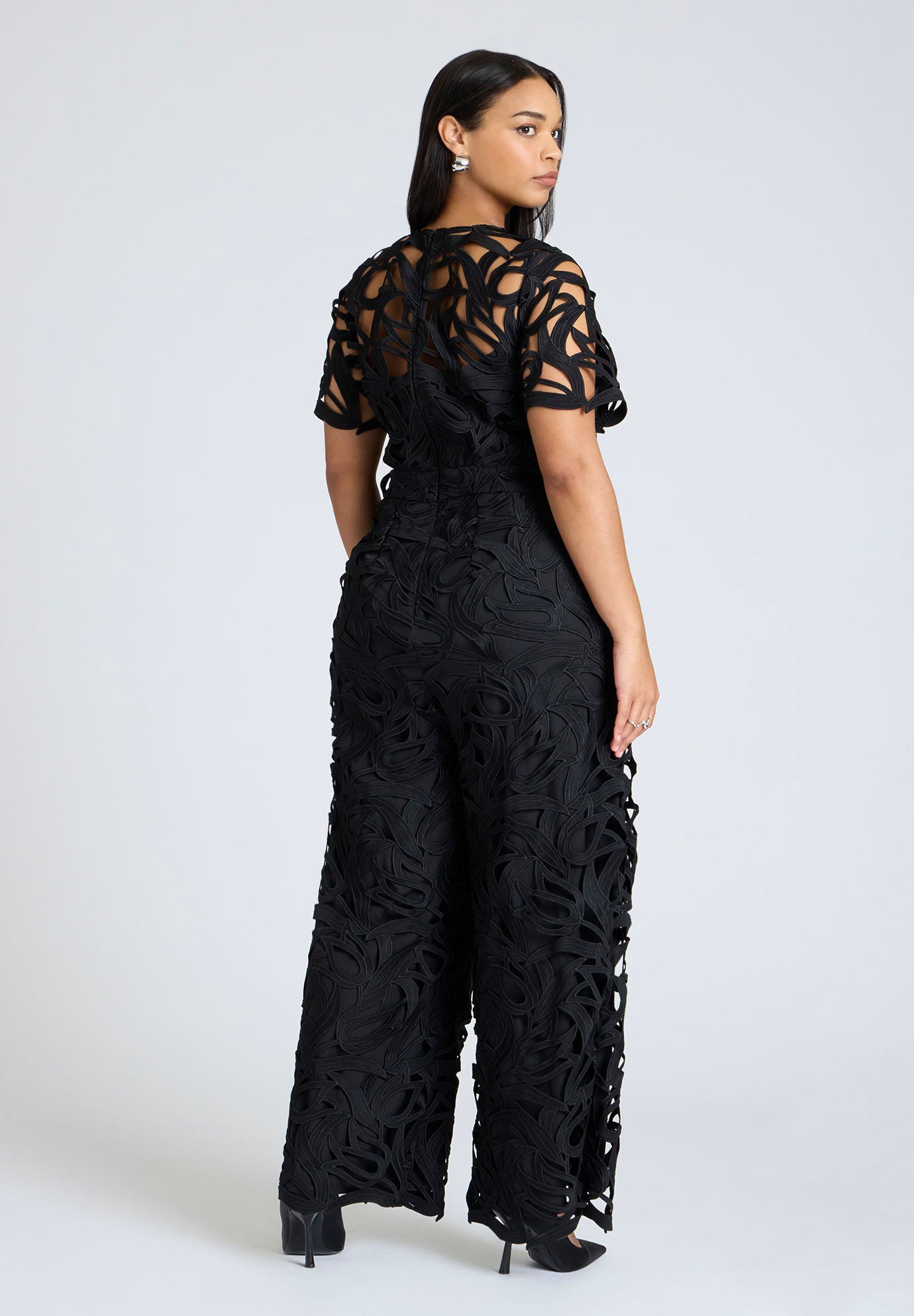Bridal by ELOQUII Lace Jumpsuit image number 1