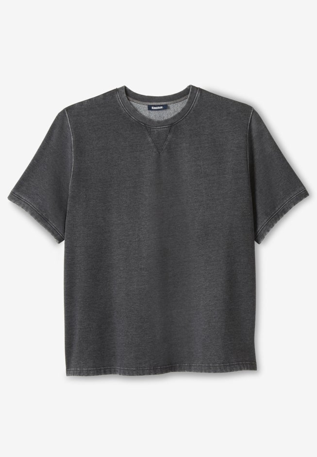 Short-Sleeve Fleece Sweatshirt image number 1