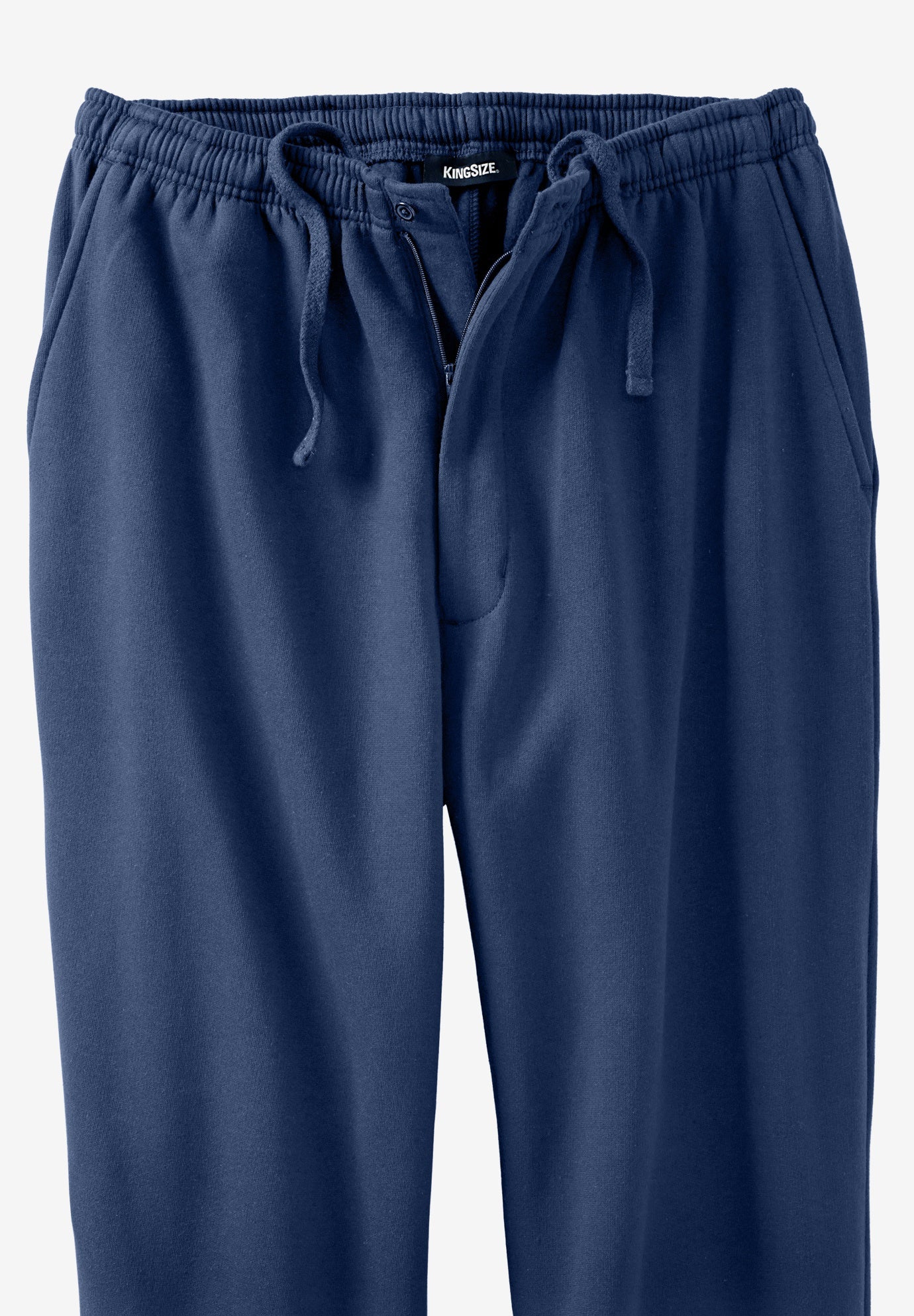 Fleece Zip Fly Sweatpants image number 3