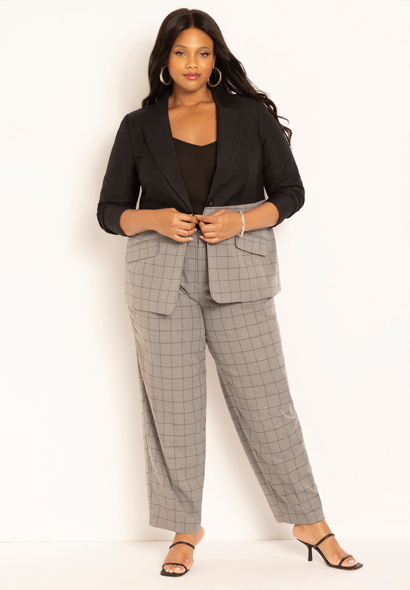 Colorblock Blazer image number 3