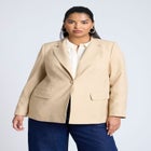 Pinstripe Blazer image number null