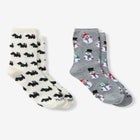 MeMoi® 2-Pack Holiday Crew Socks image number null