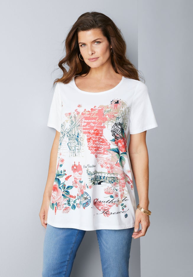 Travel Graphic Tee image number 6