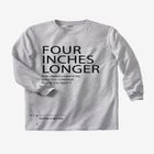 Shrink-Less Lightweight Longer-Length Long-Sleeve Crewneck Pocket Tee image number null