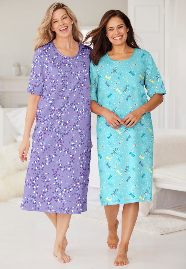 Long Tagless Sleepshirt image number 3