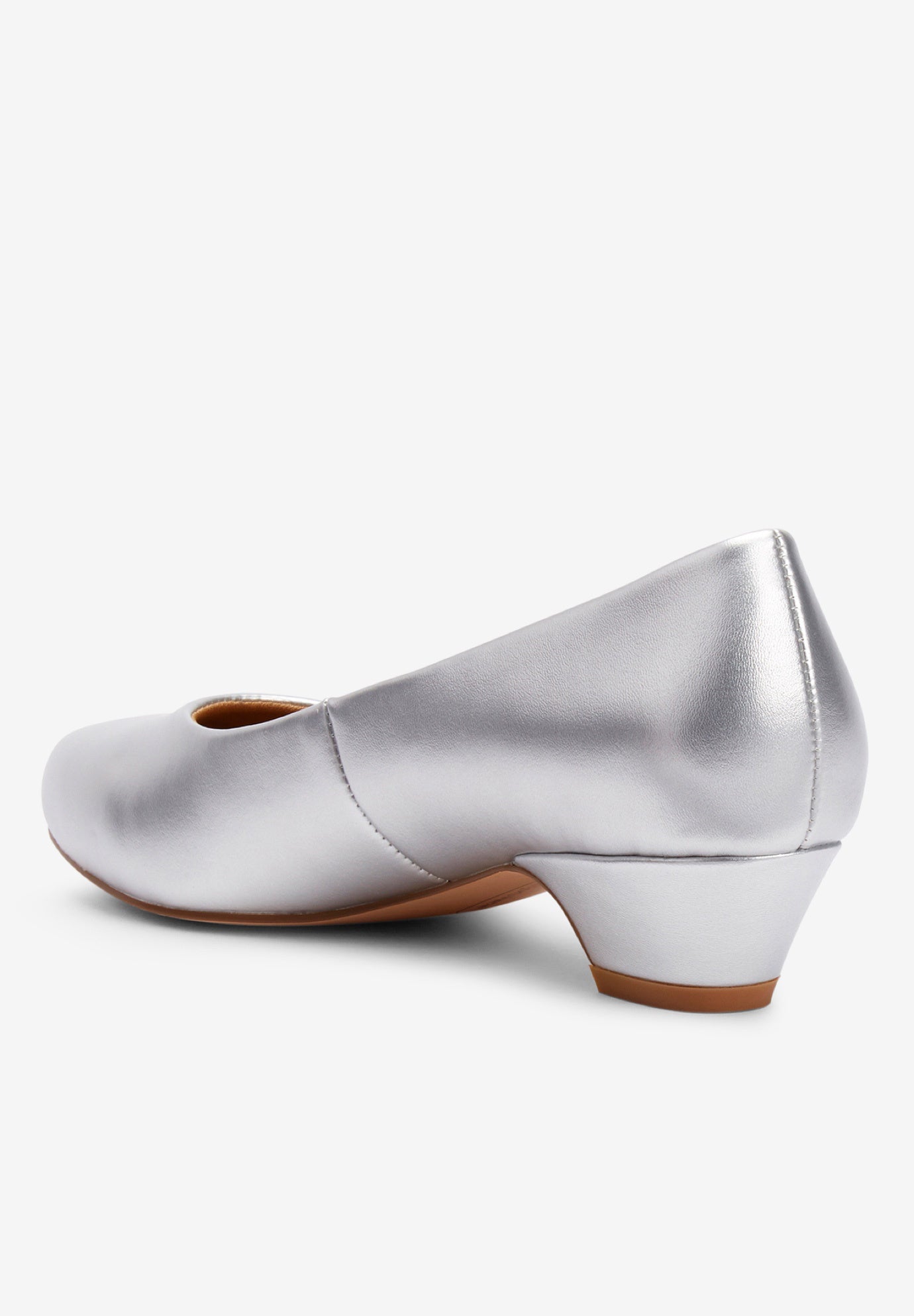 The Vida Leather-Like Slip On Pump image number 1