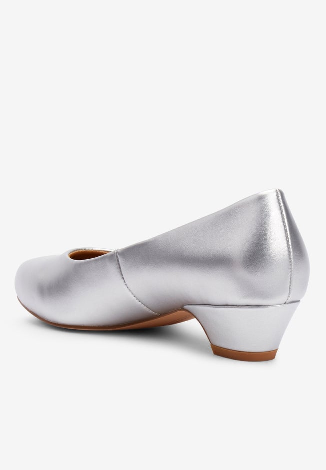 The Vida Leather-Like Slip On Pump image number 1