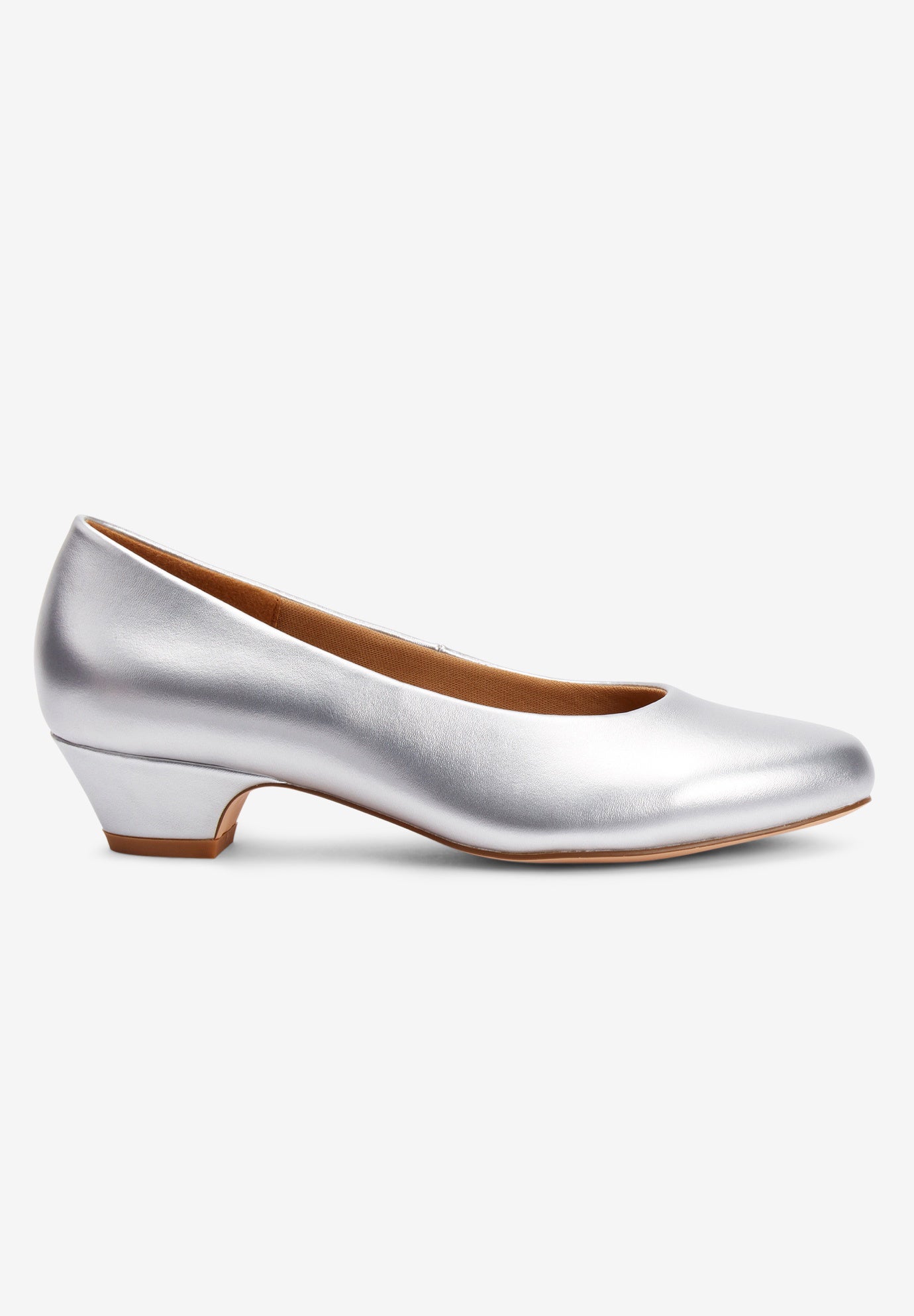 The Vida Leather-Like Slip On Pump image number 3