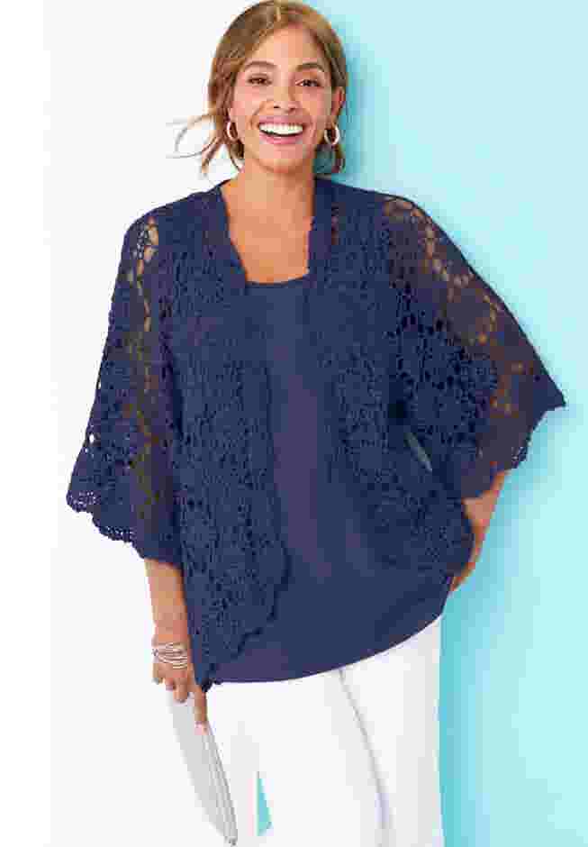 Crochet Cardigan image number 4