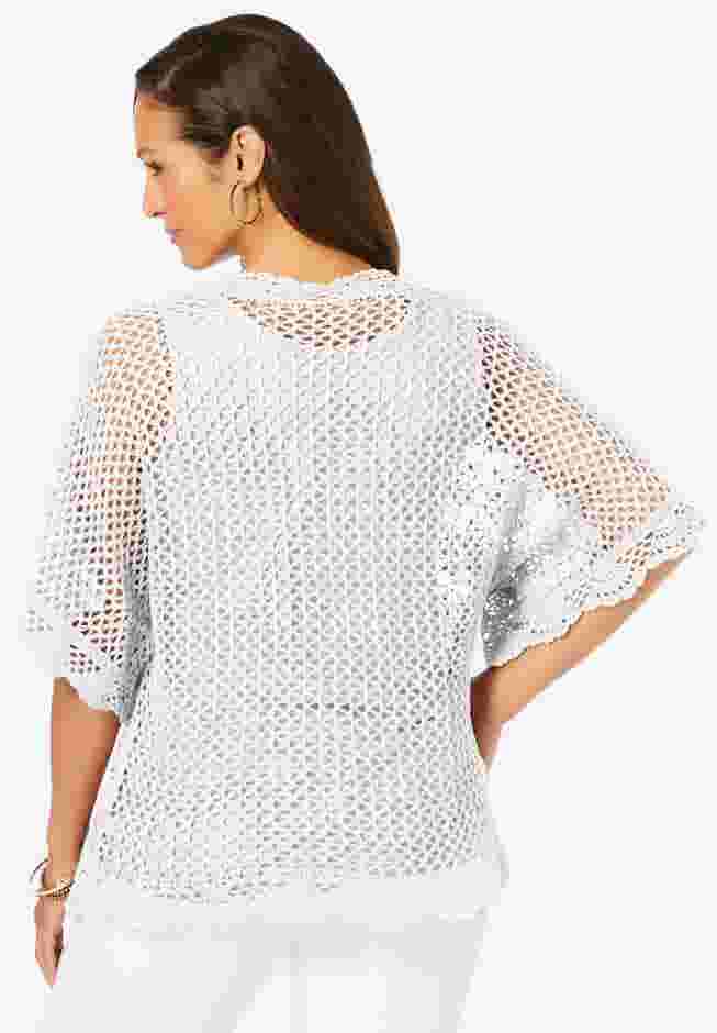 Crochet Cardigan image number 1