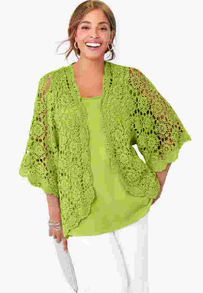 Crochet Cardigan image number 0