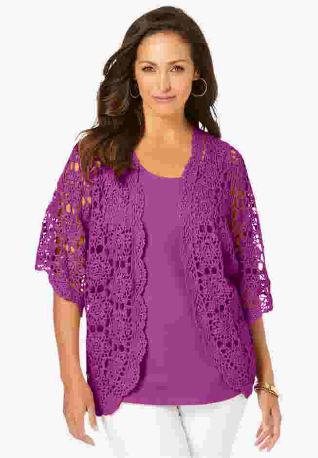 Crochet Cardigan image number 0